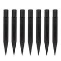 Uonlytech 10pcs Land Stakes EC36 for Outdoor Lights Replacement Solar Light Parts Ground Spikes Stakes Lights Spikes Replacement LED Solar Lights Ground Stake Lawn Insert into The Ground Plastic