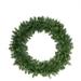 Buffalo Fir Artificial Christmas Wreath - 36-Inch Warm White LED Lights
