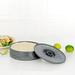 X 2.3 Inch Tortilla Warmers 10 Microwave-Safe Tortilla Holders - Lids Included Insulated Gray Plastic Tortilla Keepers Tortilla Servers For Homes & Restaurants Durable