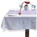 LAMINET Heavy Duty Deluxe Clear Vinyl Tablecloth Protector (60 x 108 ) (TTLCL6108-FBM)