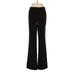 7th Avenue Design Studio New York & Company Dress Pants - High Rise Boot Cut Boot Cut: Black Bottoms - Women's Size 6 Tall