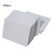 WINDLAND 100 Premium White Blank Inkjet PVC ID Cards Plastic Double Sided Printing Cards