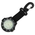 Sports Pocket Watch Outdoor Mountaineering Backpack Clip on Men Watches Digital Hanging Carabiner Miss Man