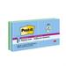 Post-it Super Sticky Pop-up Notes 3x3 in 6 Pads 2x the Sticking Power Poptimistic Bright Colors Recyclable (R330-6SST)