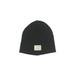 H&M Beanie Hat: Black Solid Accessories - Size 6 Month