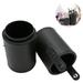 Portable Make Up Brush Holder Cosmetic Brush Bucket Storage Cylinder PU Leather Cosmetics Make Up Cup Organizer for Desk and Travel