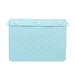 Silicone Makeup Bag Premium Travel Toiletry Bag for Women Easy Carry Cosmetic Bag for Makeup Beauty Tools and Brushes - Blue