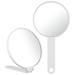 Mirror for Desk Travel Vanity Light Makeup Mirrors Women Handheld Glass Plastic Student