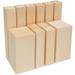 BeaverCraft BW12 pcs Basswood EC36 Carving Blocks Whittling Wood Carving Blocks Basswood for Carving Unfinished Wood for Crafts Wooden Block Set Bass Wood for Wood Carving Set Soft Carving Wood