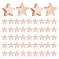 PH PandaHall 60PCS 14k EC36 Gold Plated Star Spacer Beads Metal Brass Star Charm Beads Twinkle Star Beads Craft Loose Beads for DIY Necklace Bracelet Earring Pendant Making Decor Craft 8x7.5mm