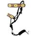 Hand Painted Sunflower Rope Halter W/Leather Noseband & Lead Rope