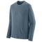 Patagonia - L/S Cap Cool Merino Shirt - Merinoshirt Gr S blau/grau