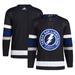 Men's adidas Black Tampa Bay Lightning Alternate Primegreen Authentic Jersey