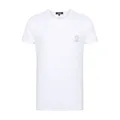 Versace , White T-shirts and Polos with Medusa Head Motif ,White male, Sizes: L, XL, 2XL, 3XL