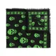 Alexander McQueen , Black Skull Fringed Scarf ,Black female, Sizes: ONE SIZE