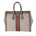 Gucci Bags | Gucci Gg Supreme & Web Medium Ophidia Tote Bag | Color: Brown | Size: Os