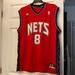 Adidas Shirts | Adidas Men’s Nets Basketball Jersey. Williams #8. Used. Size Xl. | Color: Red | Size: Xl