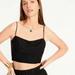 J. Crew Tops | J. Crew Tie-Back Linen-Cupro Blend Tank Top | Color: Black | Size: S