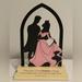 Disney Accents | Hallmark Disney’s Sleeping Beauty Pink And Blue (2-Sided) Decor Figurine | Color: Blue/Pink | Size: Os