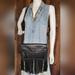 Gucci Bags | Gucci Revamped Fringed Louis Vuitton Revamped Fringed Vintage Boho Style Western | Color: Black | Size: Os