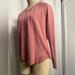 Athleta Sweaters | Athleta Womens Seaside Scoop Neck Sweatshirt Size Medium Antique Rose Athleisure | Color: Pink/Purple | Size: M