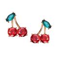 Kate Spade Jewelry | Kate Spade Ma Cheri Red Cherry Earrings | Color: Green/Red | Size: Os