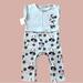 Disney One Pieces | Disney Baby Girl One Piece Romper Outfit 6-9 Months | Color: Gray/Pink | Size: 6-9mb