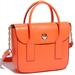 Kate Spade Bags | Kate Spade Orange Coral Leather Florence Convertible Shoulder Handle Bag | Color: Orange | Size: Os