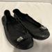Coach Shoes | Coach Delphine Black Leather Ballet Flat Size 7b. | Color: Black | Size: 7
