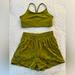 Nike Matching Sets | Girls Green Nike Workout Set Child Medium. | Color: Green | Size: Child Medium