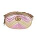 Gucci Bags | Gucci Pink & Gold Metallic Matelass Marmont Belt Bag 85 | Color: Pink | Size: Os