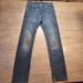 Levi's Jeans | Levis 513 Modern Slim Straight Jeans Mens Sz 30x32 Stretch Denim Workwear Pants | Color: Blue | Size: 30