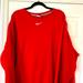 Nike Shirts | Nike Crewneck Sweatshirt | Color: Red | Size: Xxl