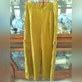 Madewell Pants & Jumpsuits | Bnwot Madewell Dress Pants Sheen Gold/ Green Sz. 6 Pleat W/ Pockets Gorgeo | Color: Gold/Green | Size: 6