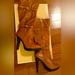 Michael Kors Shoes | Cravable Cognac Michael Kors Leather Boots | Color: Brown | Size: 10