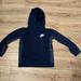 Nike Shirts & Tops | Navy Nike Hooded Sweatshirt Boys M | Color: Blue/White | Size: Mb