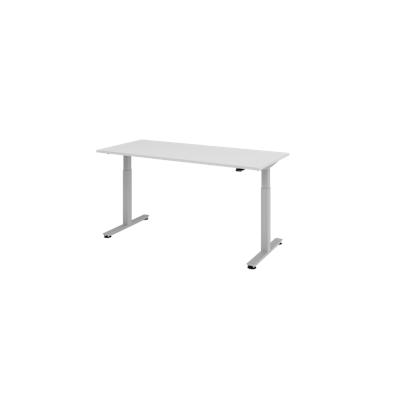 Hammerbacher-Sitz-Steh-Schreibtisch el.180x80cm Grau-VXMST19/5/S