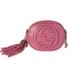 Gucci Bags | Gucci Mauve Pebbled Leather Mini Soho Chain Bag | Color: Pink | Size: Os