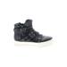 Ash Sneakers: Black Solid Shoes - Women's Size 38 - Round Toe