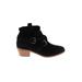 Cole Haan Ankle Boots: Black Solid Shoes - Women's Size 6 - Almond Toe