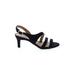 Naturalizer Heels: Black Solid Shoes - Women's Size 5 1/2 - Open Toe