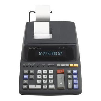 Sharp EL-2196BL Printing Calculator