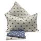 L'Emporio Casa Complete Bedding Set Floral Line – Polka Dots for Double Bed 100% Pure Cotton (Blue Dots)