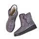 MEIION Emme Women's Non-Slip Waterproof Padded Cotton Boots Warm Lined Winter Boots Waterproof Boots Winter Boots Snow Boots, gray, 2/2.5 UK