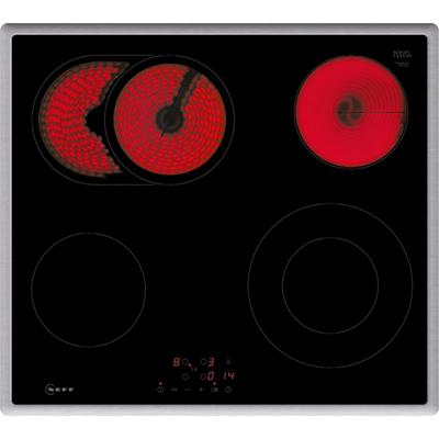 NEFF Elektro-Kochfeld "T16SBN1L0", schwarz, B:58,3cm H:4,8cm T:51,3cm, Kochfelder, mit einfacher Touch Control Bedienung Image