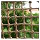 Children Climbing Frame Net, Rope Netting Climbing Cargo Net Playground Kids Child Rock Ladder Wall Hammock Tree House Playset Swingset Dia (Color : 8X8cm, Size : 1x3m (3.28X9.84ft))