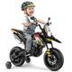 Maxmass Kids Electric Motorcycle, 12V Aprilia Licensed Battery Powered Electric Motorbike with Motor Bike, Music, Lights, USB, Wireless Function, Children Ride on Toy Car for 3-8 Years Old (Black)