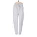 Something Navy Sweatpants - High Rise: Gray Activewear - Women's Size X-Small