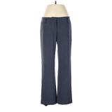 Amanda + Chelsea Dress Pants - High Rise Boot Cut Trouser: Blue Bottoms - Women's Size 4