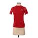 Adidas Active T-Shirt: Red Activewear - Women's Size Small